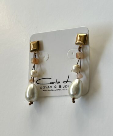 Pendientes Perla chic