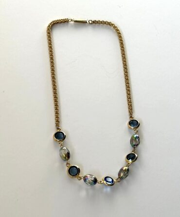 Collar Gold Blue