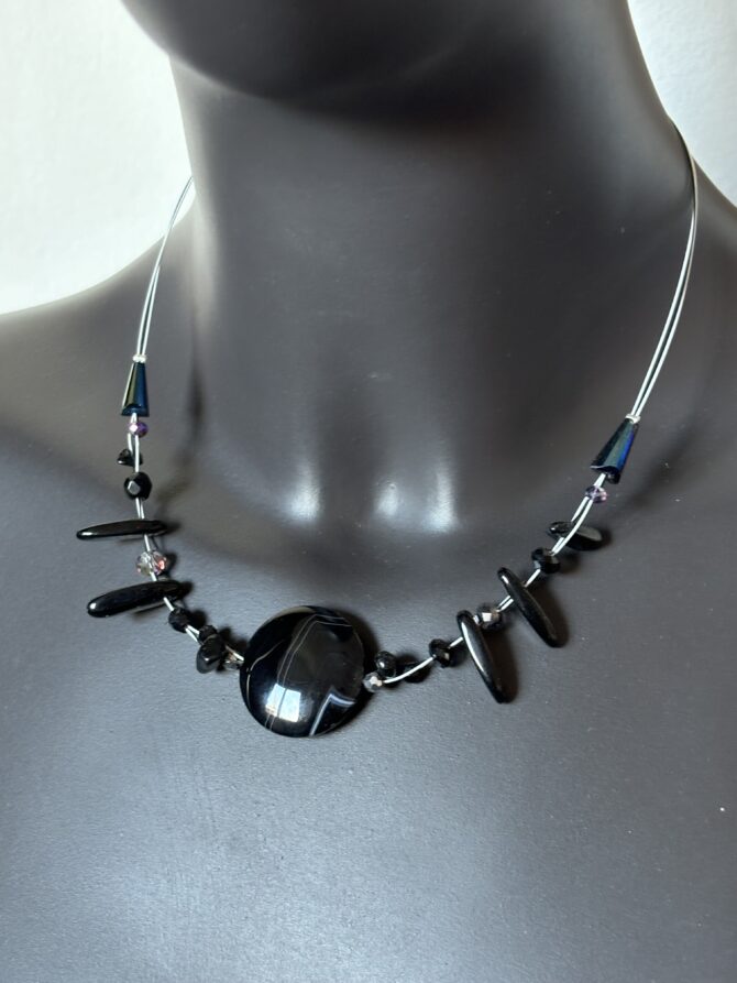 Collar Onix Negro