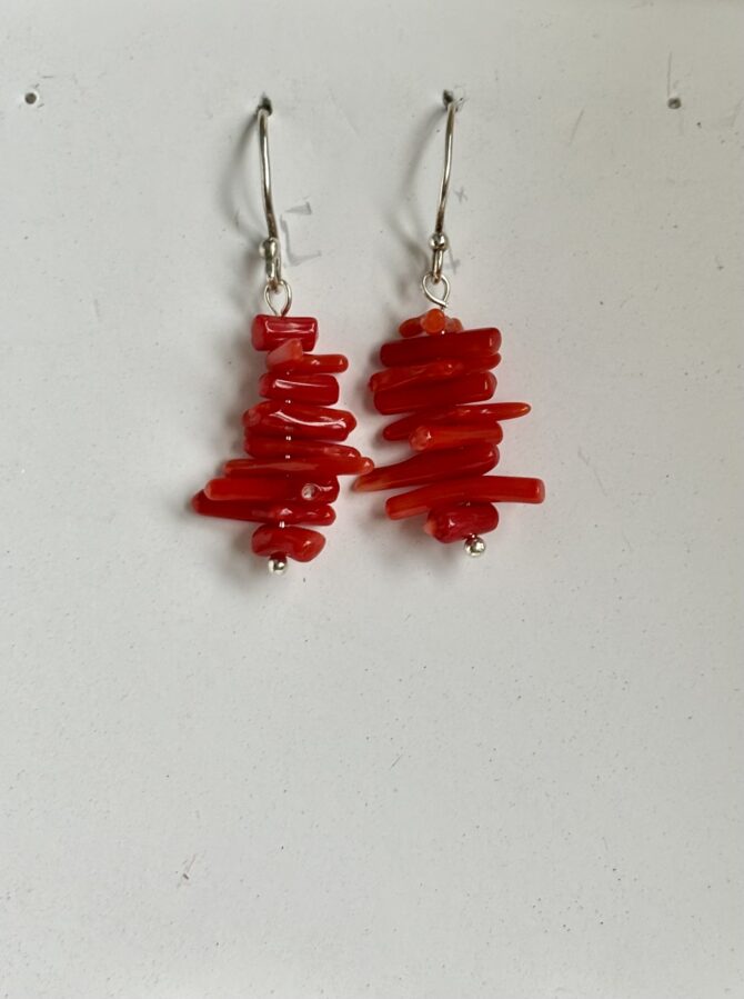 Pendientes Coralset